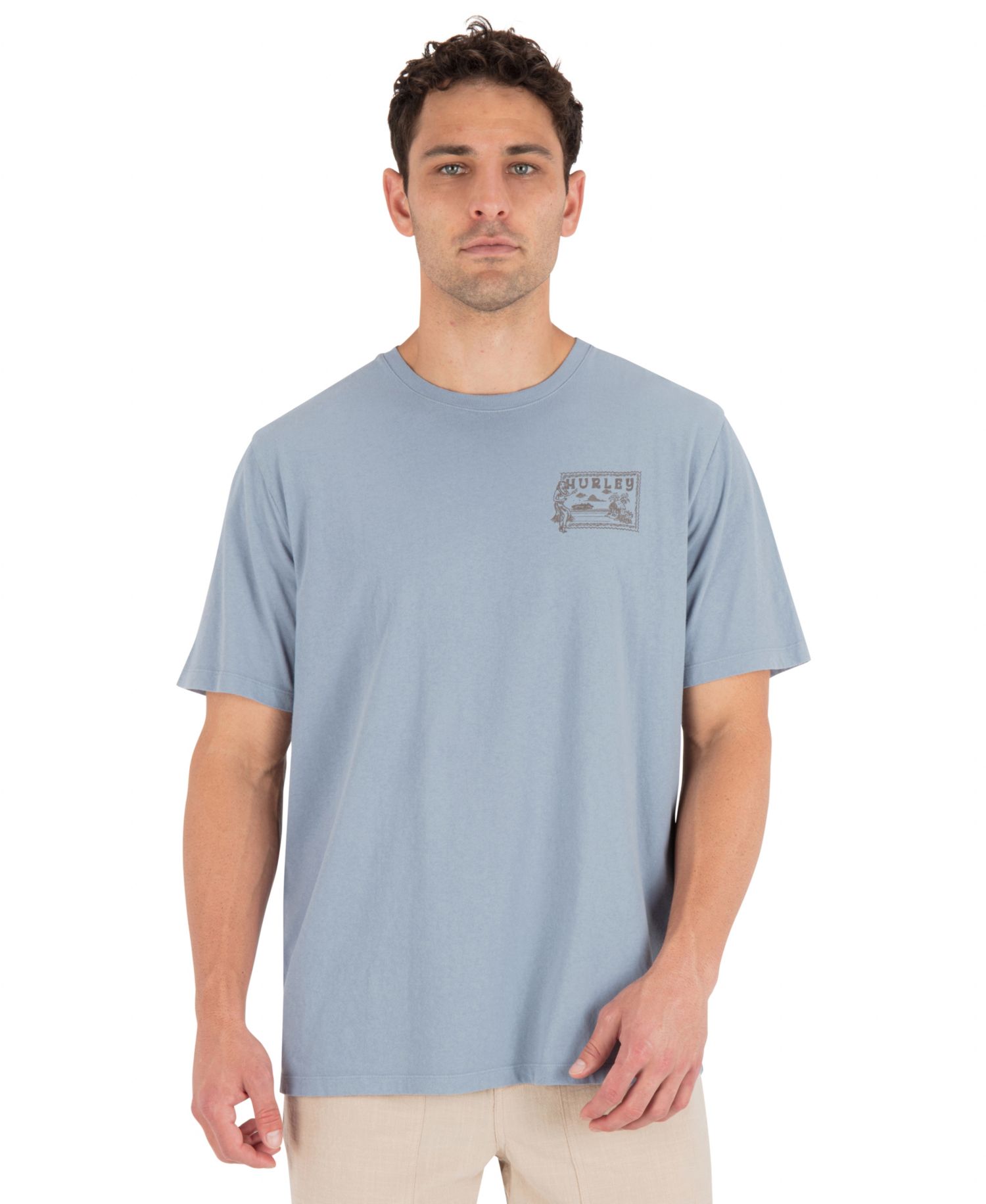 Men's Hula Short-Sleeve Crewneck T-Shirt