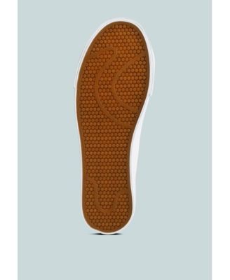 Womens Hyra Solid Flatform Canvas Sneakers