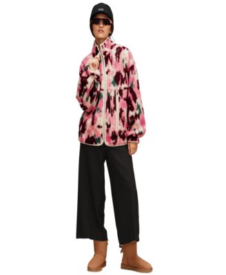 UGG Women's Full-Zip Plush Fleece Jacket