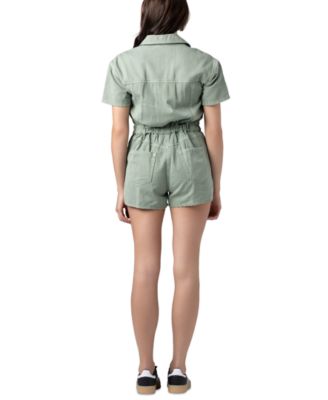 Women's Short-Sleeve Romper