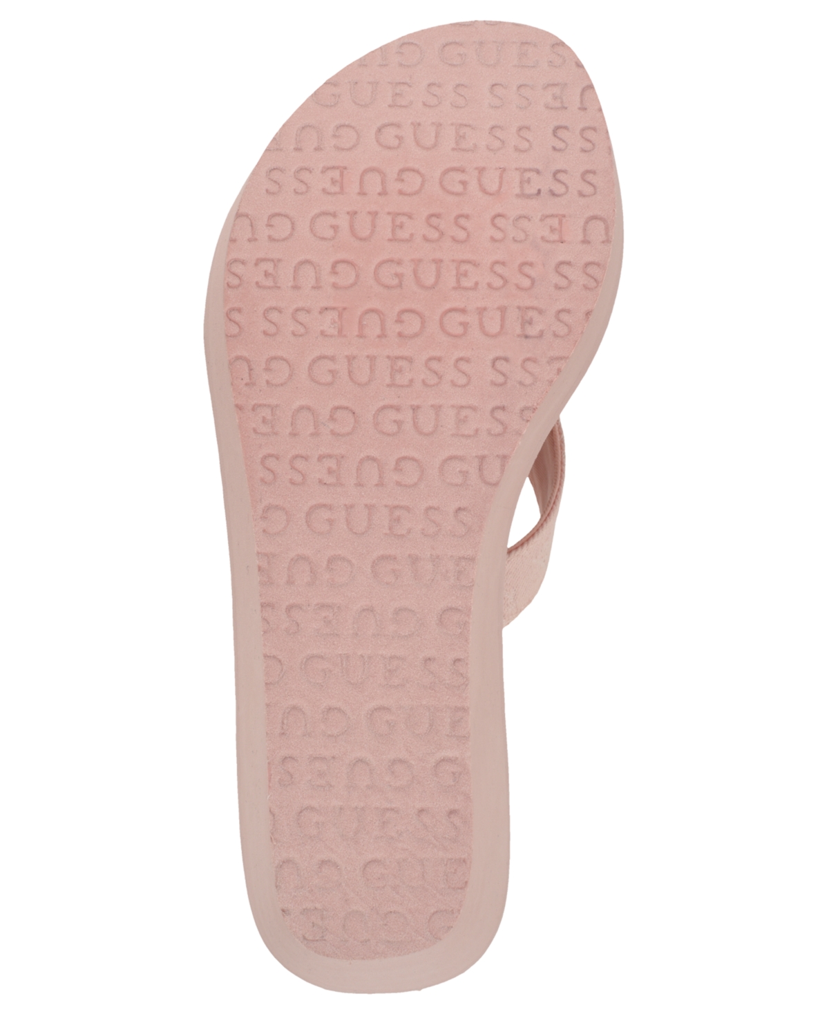 Guess Women's Shai Embellished Logo Eva High Wedge Sandal