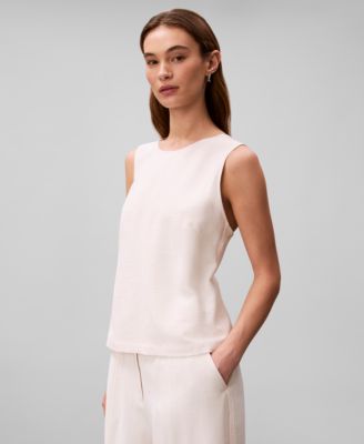 Women's Textured Sleeveless Top