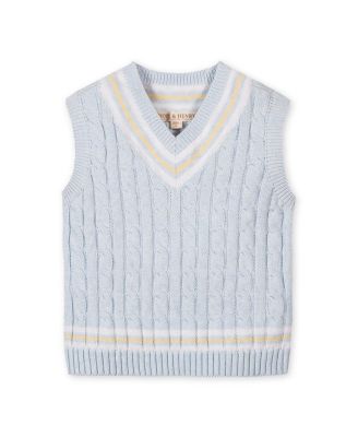 Toddler Boys Organic V-Neck Cricket Sweater Vest