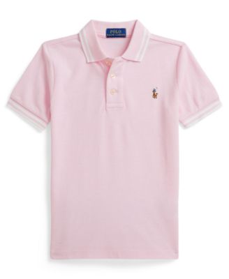 Boys' 2-7 Oxford Mesh Polo Shirt