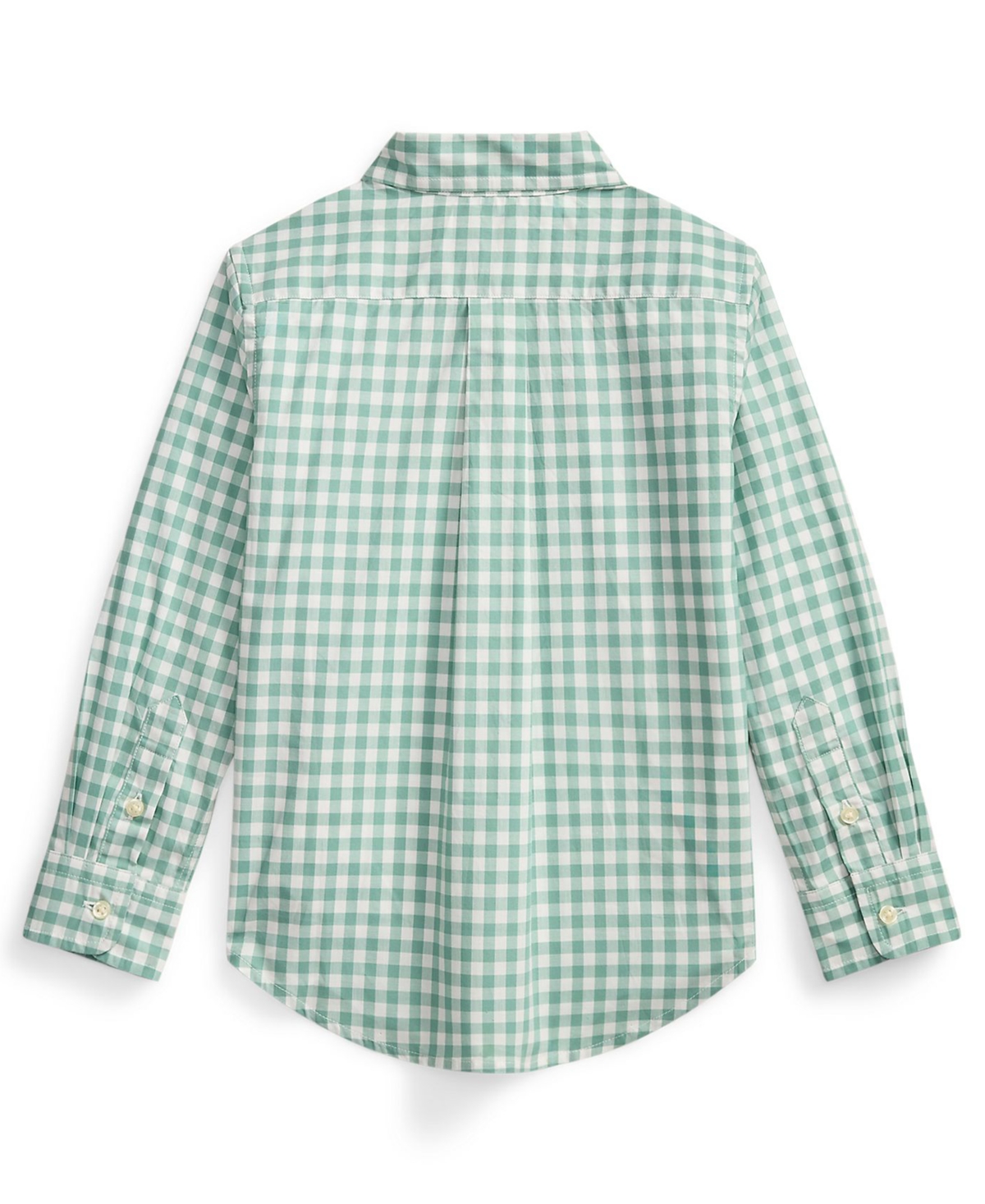 Polo Ralph Lauren Boys' 2-7 Plaid Button-Down Poplin Shirt