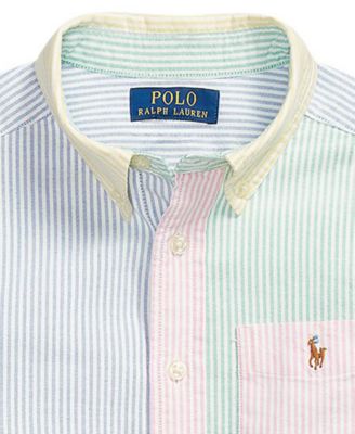 Boys' 8-20 Long-Sleeve Oxford Fun Shirt