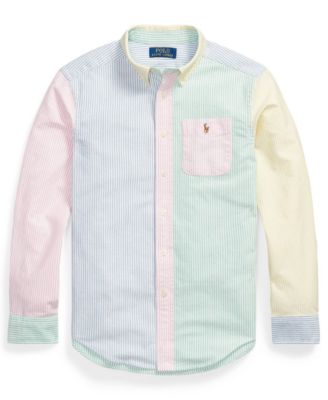 Boys' 8-20 Long-Sleeve Oxford Fun Shirt