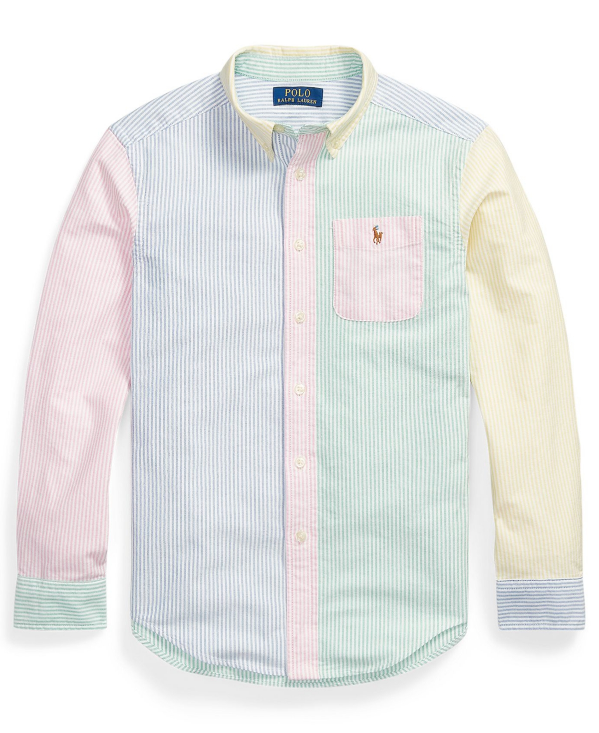 Polo Ralph Lauren Boys' 8-20 Long-Sleeve Oxford Fun Shirt