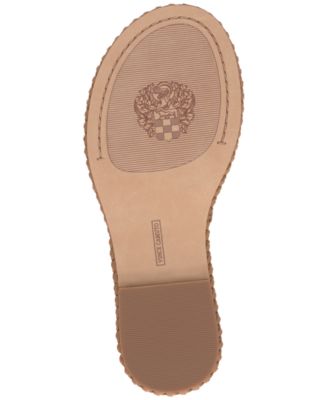 Women's Libahs Braided Toe-Loop Round Toe Flat Sandals