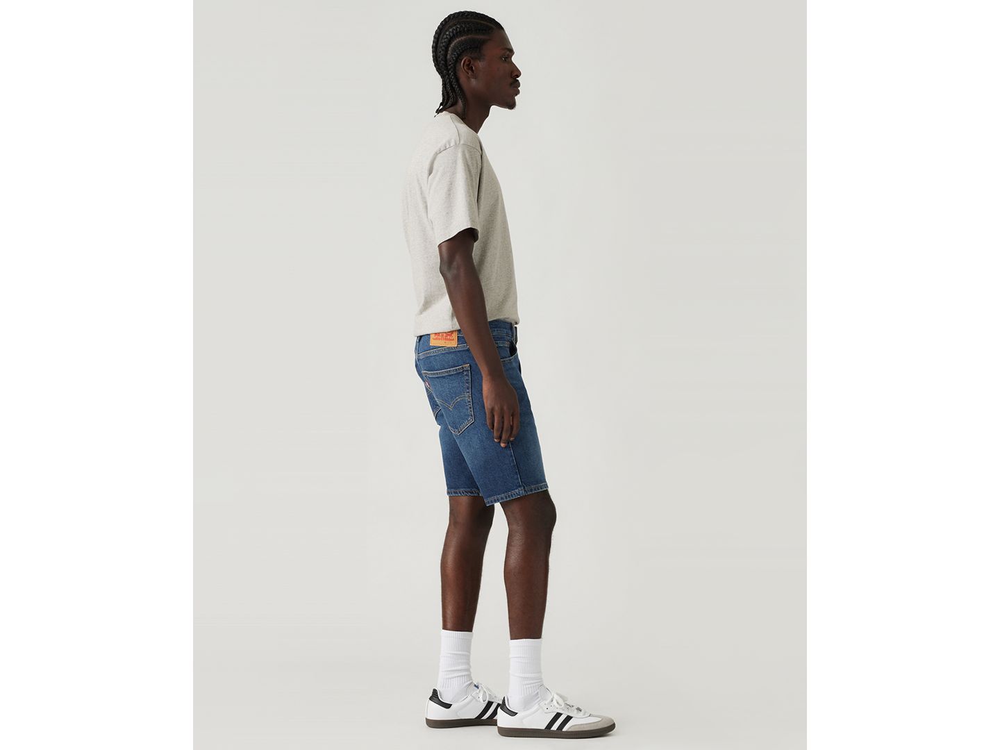 Мужские шорты Levi's 412™ Flex Slim-Fit 9" Jean, цвет: Fan To Family — фото 2