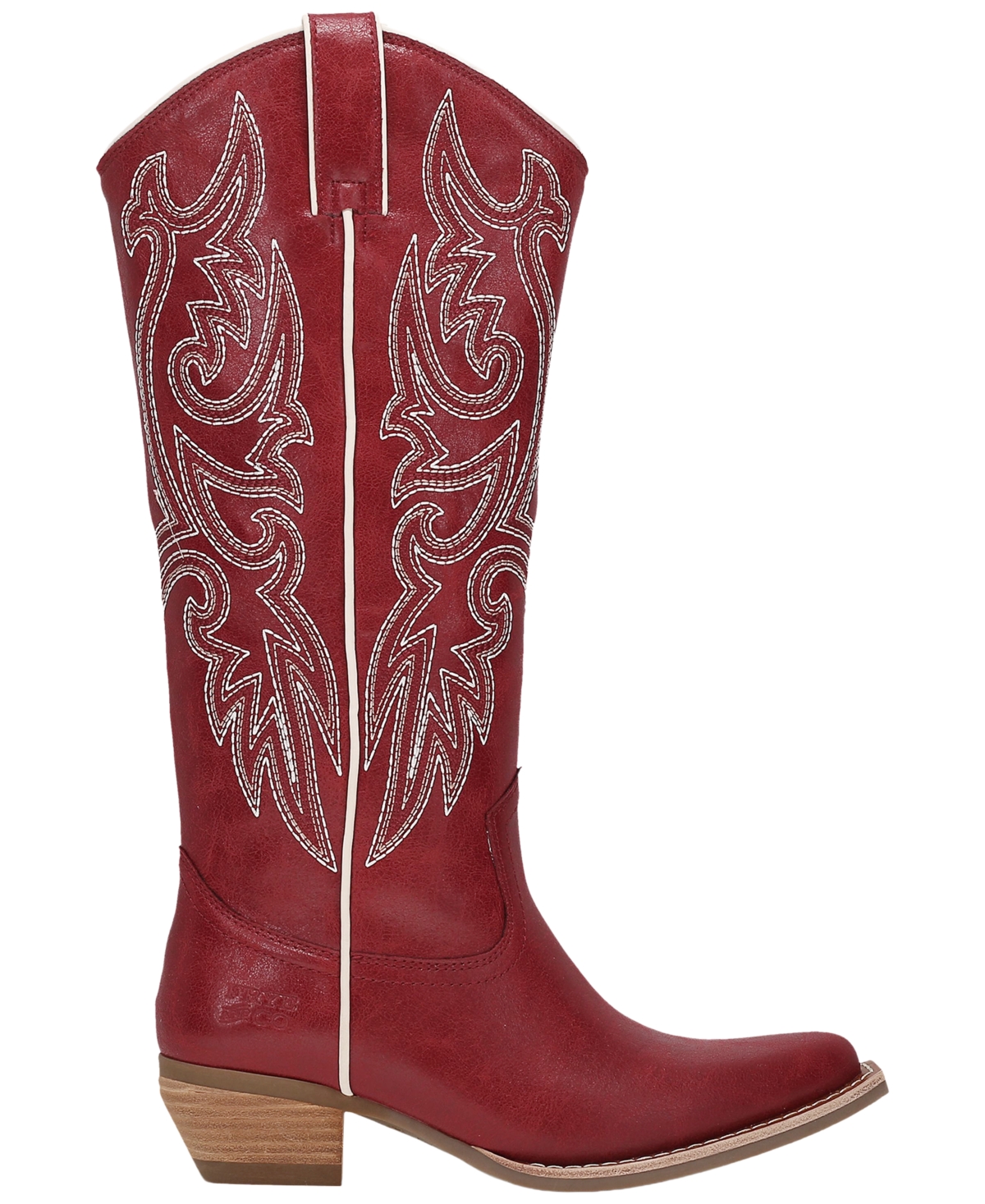 Frye and Co. Women's Irlene Tall Deco Stitch Almond Toe Boots