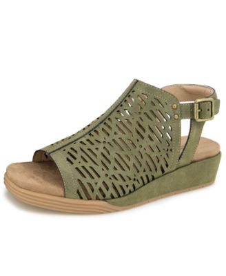 Women's Tessa Shooties Round Toe Wedge Sandals