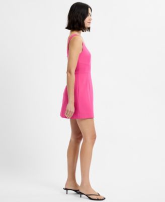 Women's Azra Slide Slit Sleeveless Mini Dress