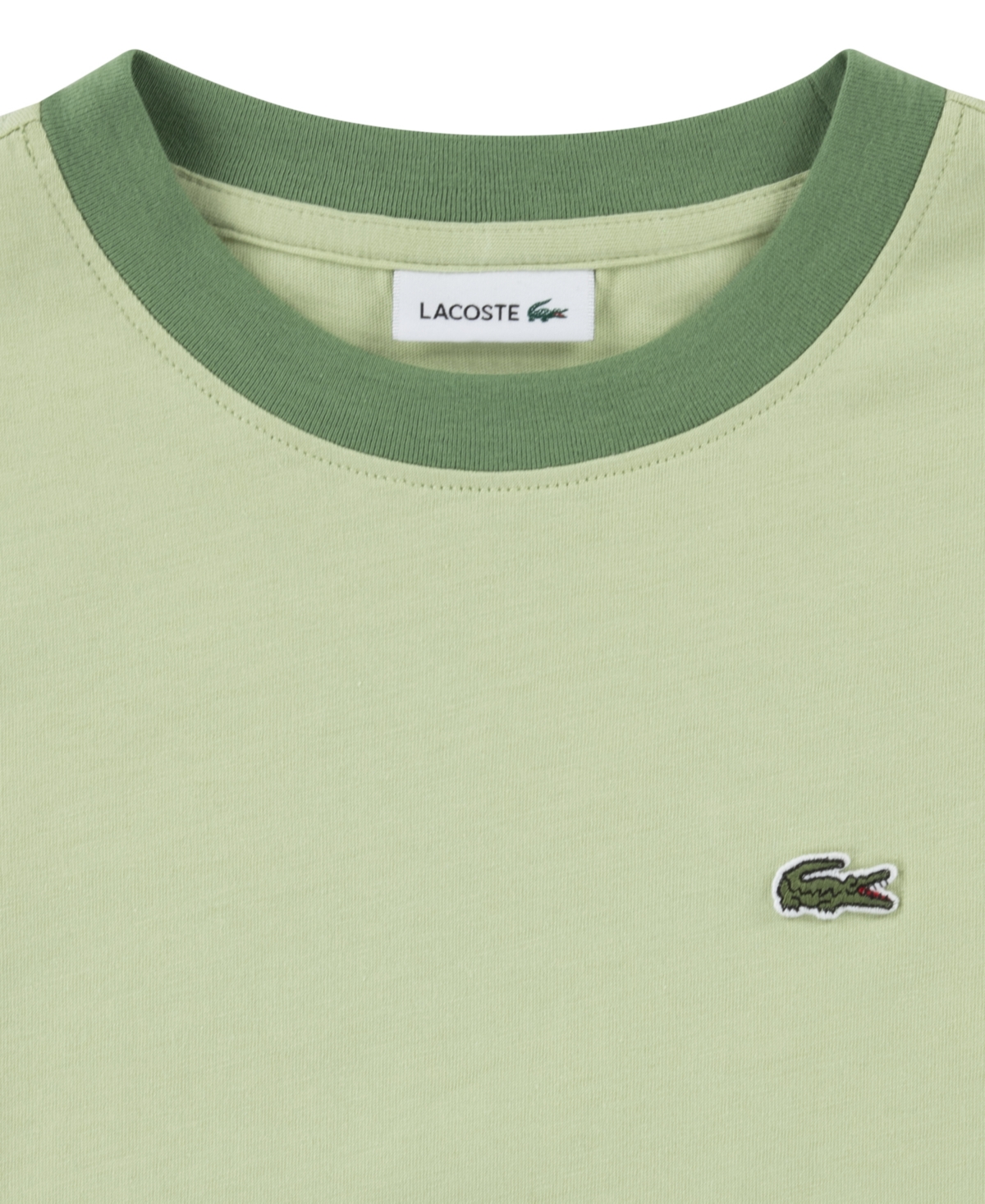 Lacoste Boys' 10-16 Crewneck T-Shirt