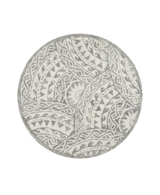 Radiance RDC-087 4' x 4' Round Area Rug