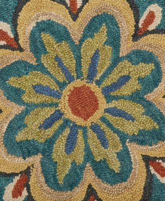 Radiance RDC-026 4' x 4' Round Area Rug