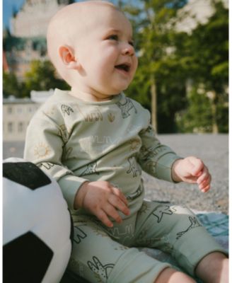 Baby Boys Cotton Jersey Sweater and Pants Set