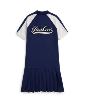 Girls' 7-16 Yankees Polo Collar Dress