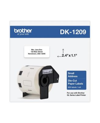 DK1209 1.1 in. x 2.4 in. Die-Cut Address Labels (1-Roll