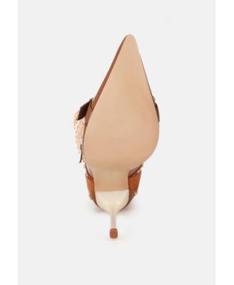 Women's  Medira Pointed Toe Embellished Stiletto Boots