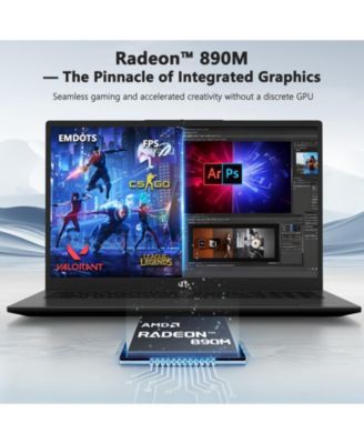 17.3" AI Laptop, AMD Ryzen AI 9 HX 370(50 TOPS NPU), Radeon 890M, 16GB RAM 1TB SSD, DDR5, 144Hz, PD 100W USB-C 4.0,