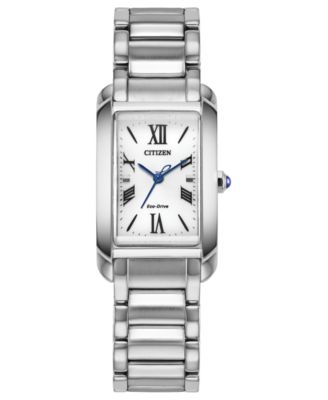 Women's Bianca Silver-Tone Stainless Steel Bracelet Watch, 32.5mm