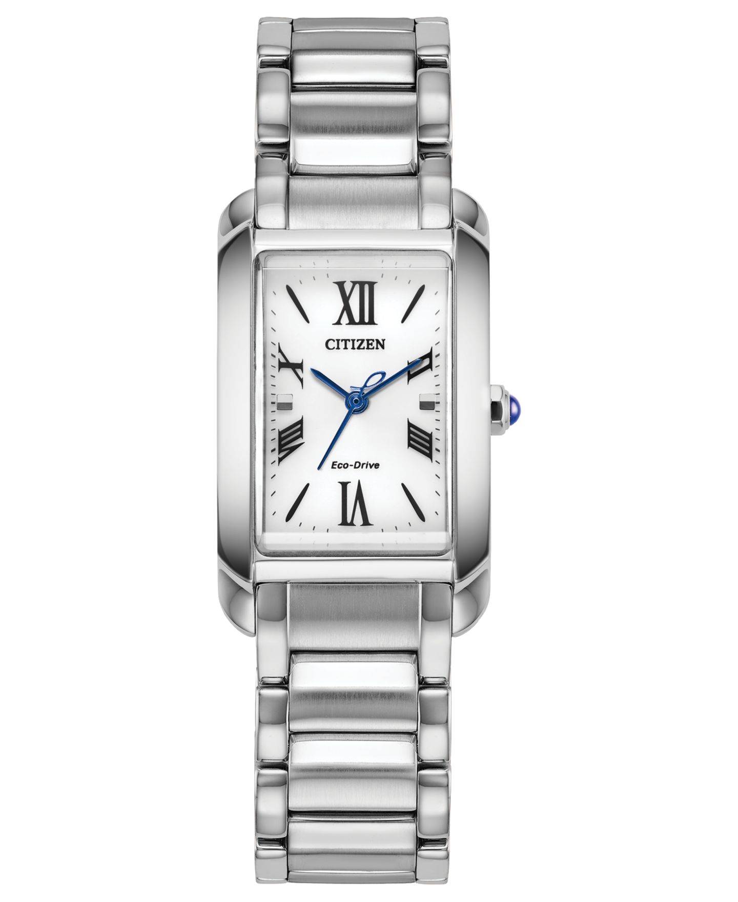 Женские часы Citizen Bianca Silver-Tone Stainless Steel Bracelet Watch, 32.5mm — фото 1