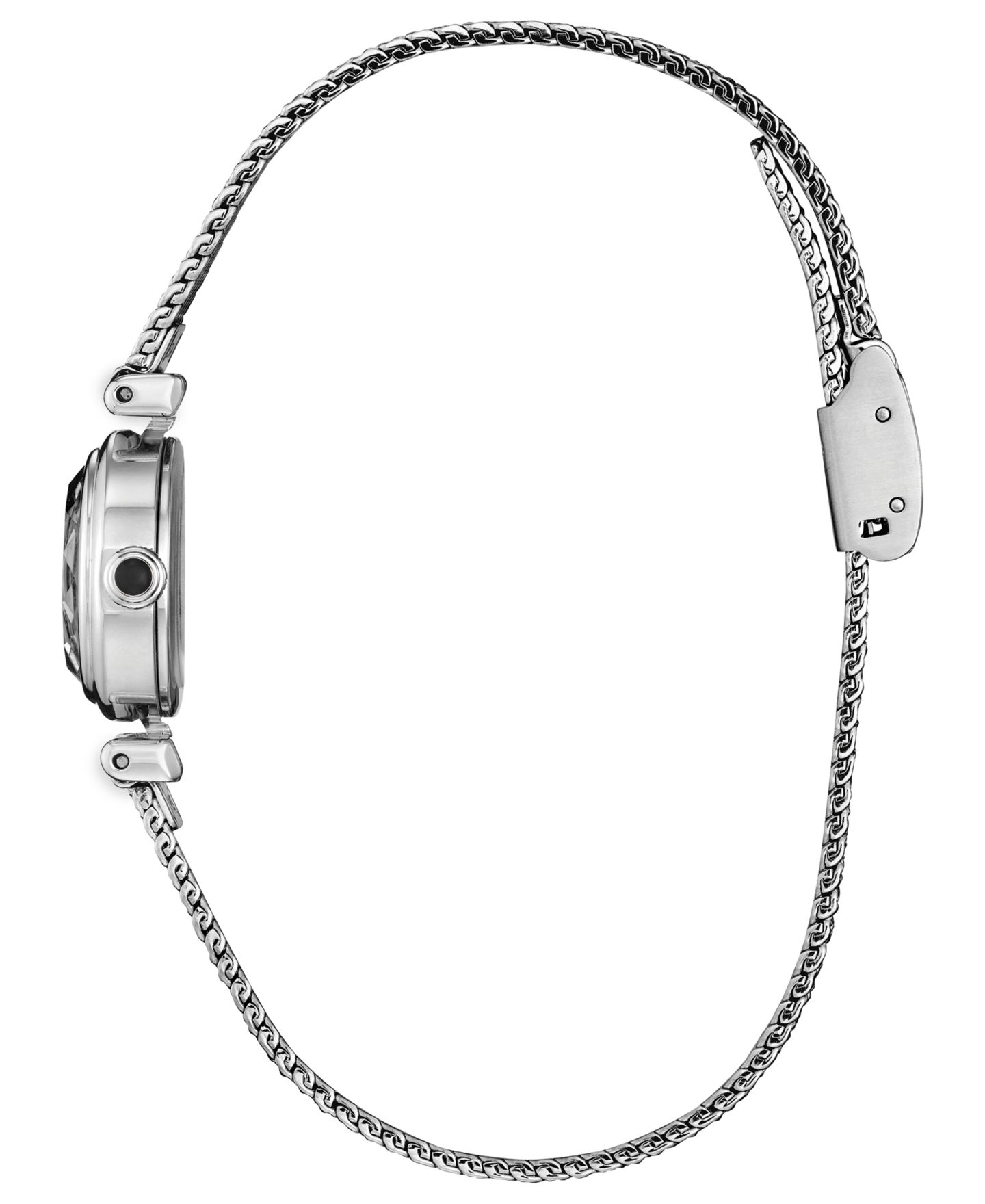 Женские часы Citizen Fio Silver-Tone Stainless Steel Bracelet Watch, 18.4mm — фото 2