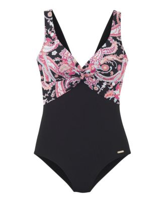 Women's Twist Front One Piece Swimsuit