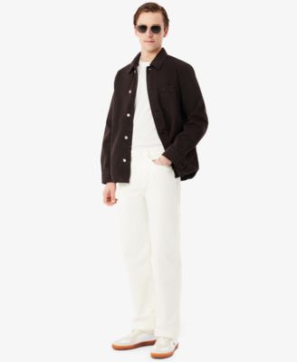 Men's Crewneck Branded Stripe Band T-Shirt