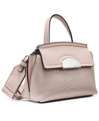 Arabella Mixed Media Crossbody with Web Strap