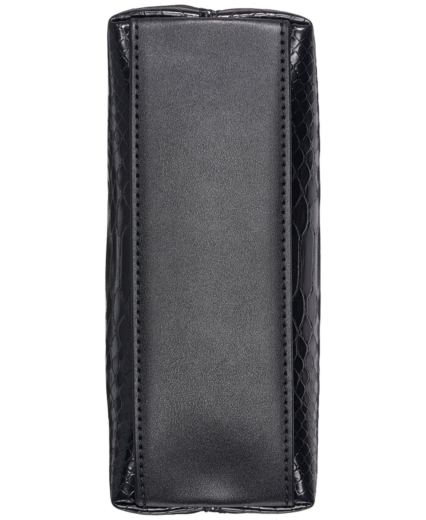 Женская сумка Calvin Klein Arabella Mixed Media Crossbody with Web Strap, цвет: Чёрный / Серебряный — фото 5