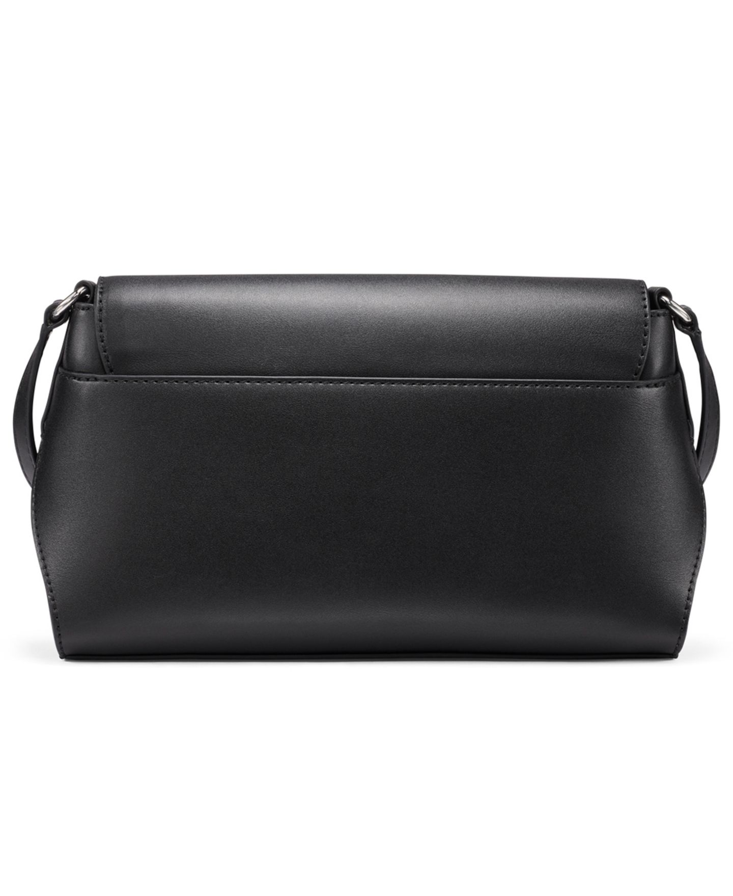 Женская сумка Calvin Klein Annalise Adjustable Belted Crossbody, цвет: Чёрный / Серебряный — фото 2