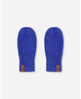 Boy Ribbed Knit Mittens - Toddler|Child