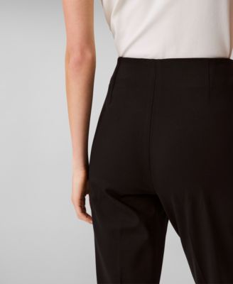 Women's Ponte Cropped Straight-Leg Pants