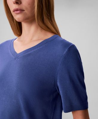 Women's V-Neck Knit Sweater