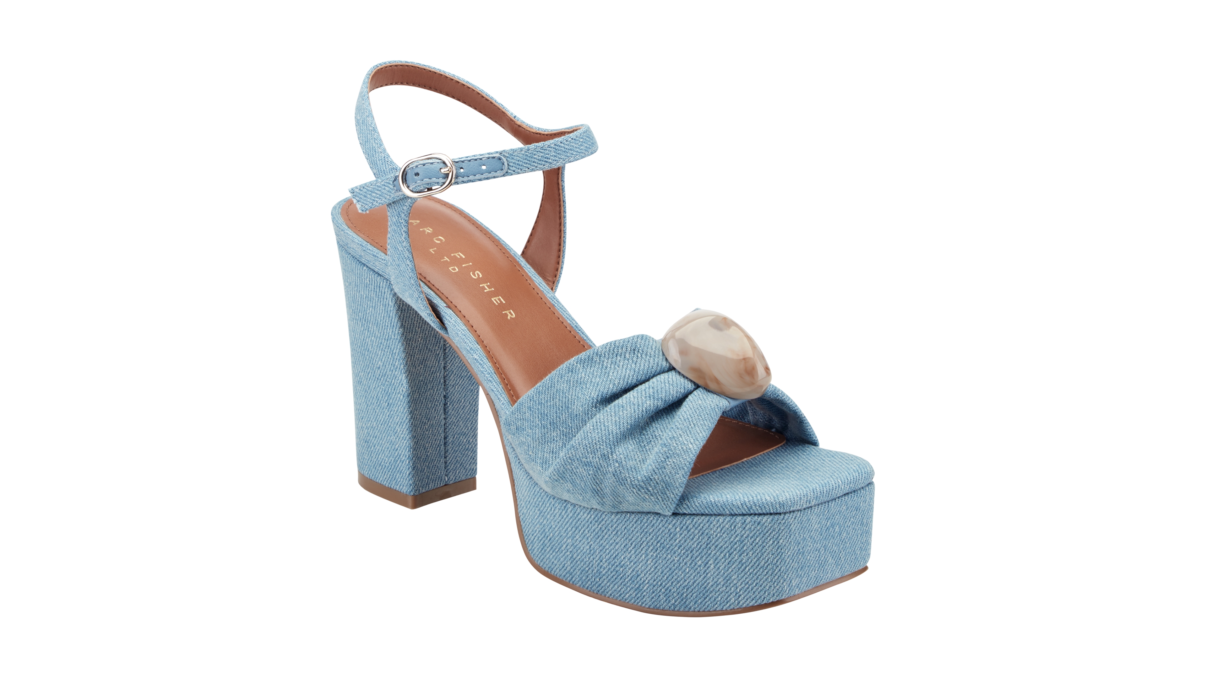 Marc Fisher Ltd Women's Candey Platform Block Heel Sandals