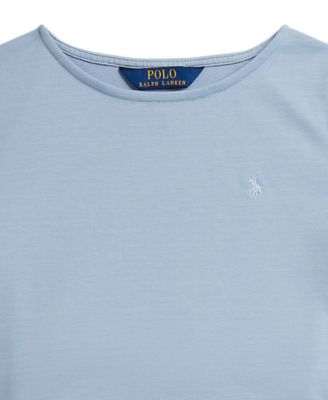 Girls' 2-6X Ponte Boxy T-Shirt & Skort, 2-Piece Set