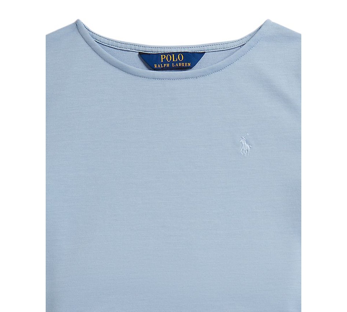 Polo Ralph Lauren Girls' 2-6X Ponte Boxy T-Shirt & Skort, 2-Piece Set