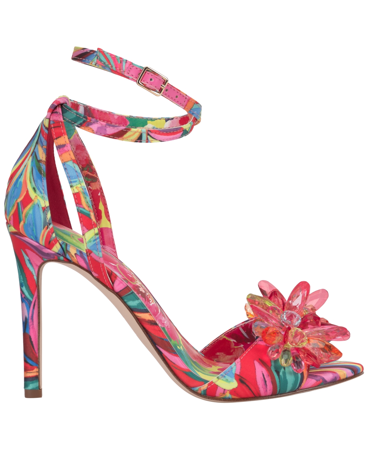 Jessica Simpson Women's Janivah Ankle Wrap Stiletto Sandals
