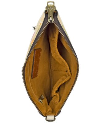 Laurina Leather Wristlet