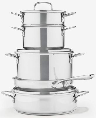 Stainless Steel 8-Piece Cookware Set