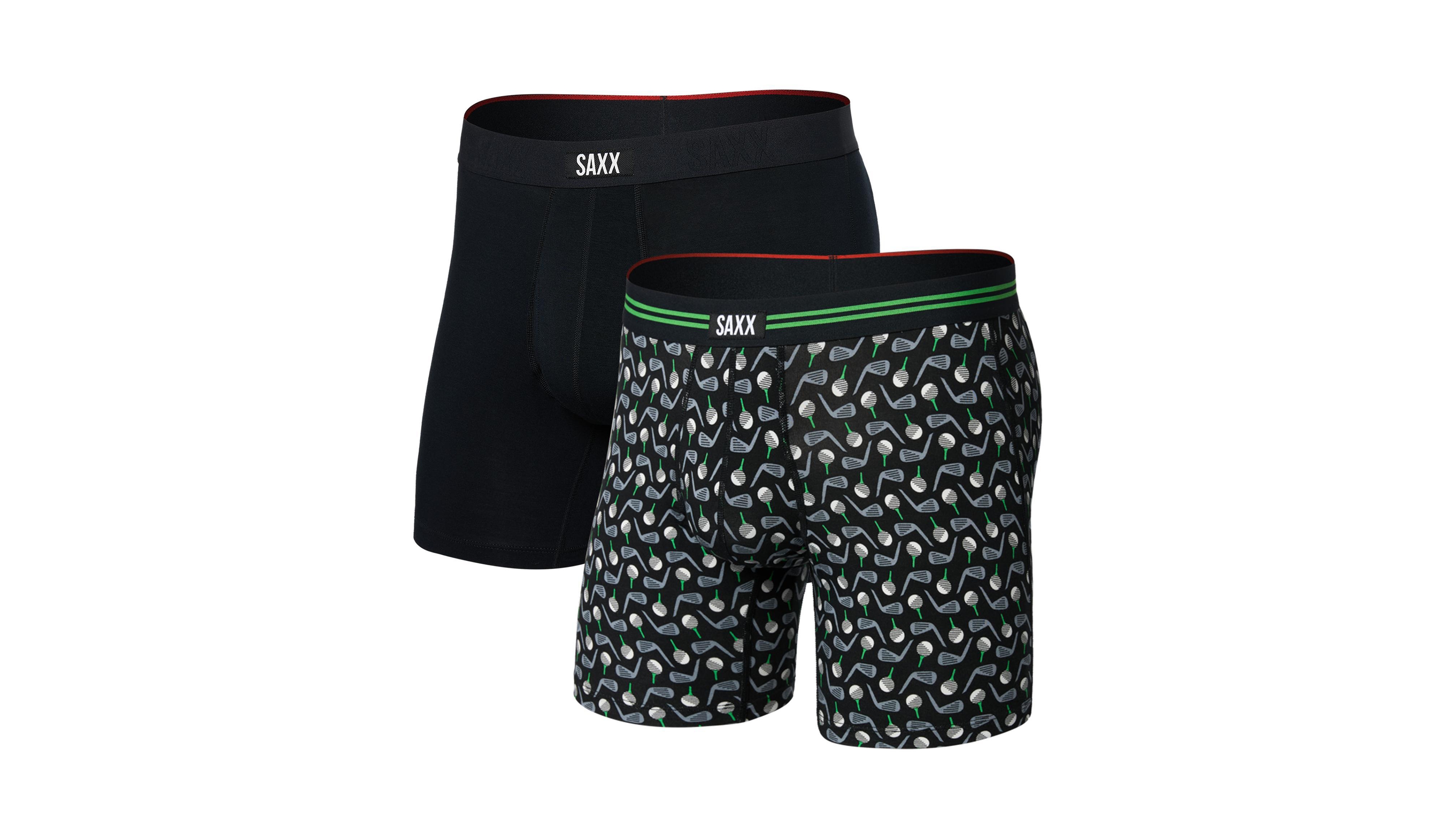 Saxx Men's Vibe Xtra Soft Comfort Boxer Briefs, 2-Pack