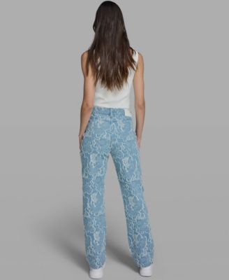 Women's Straight Denim Pants
