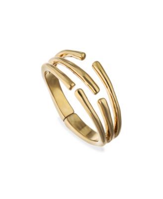 18K Gold Alloy Bracelet in the Shape of a Tube
