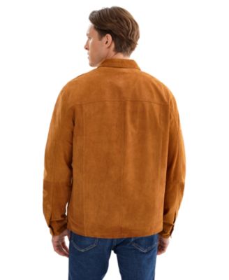 Men's BROCK Suede Shirt