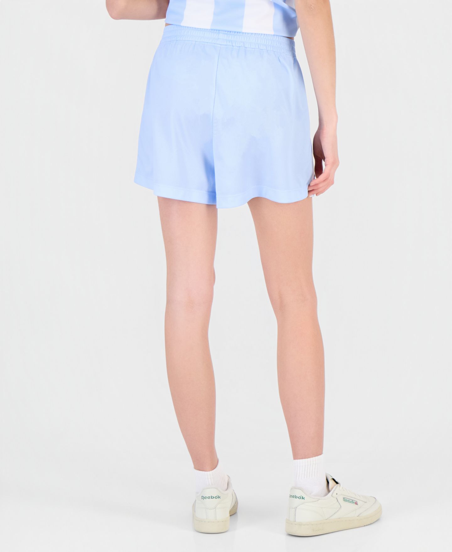 Женские шорты Love Tribe Juniors' Snoopy Graphic-Print Jersey Shorts, цвет: Ледяной — фото 4