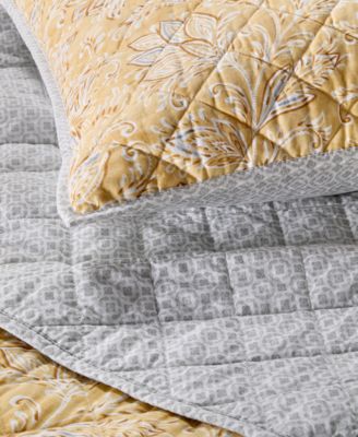 Valencia Jacobean 3-Pc. Quilt Set, King