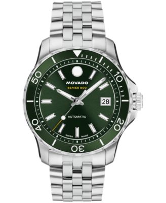 Men's Series 800 Swiss Automatic Stainless Steel Watch, 40mm