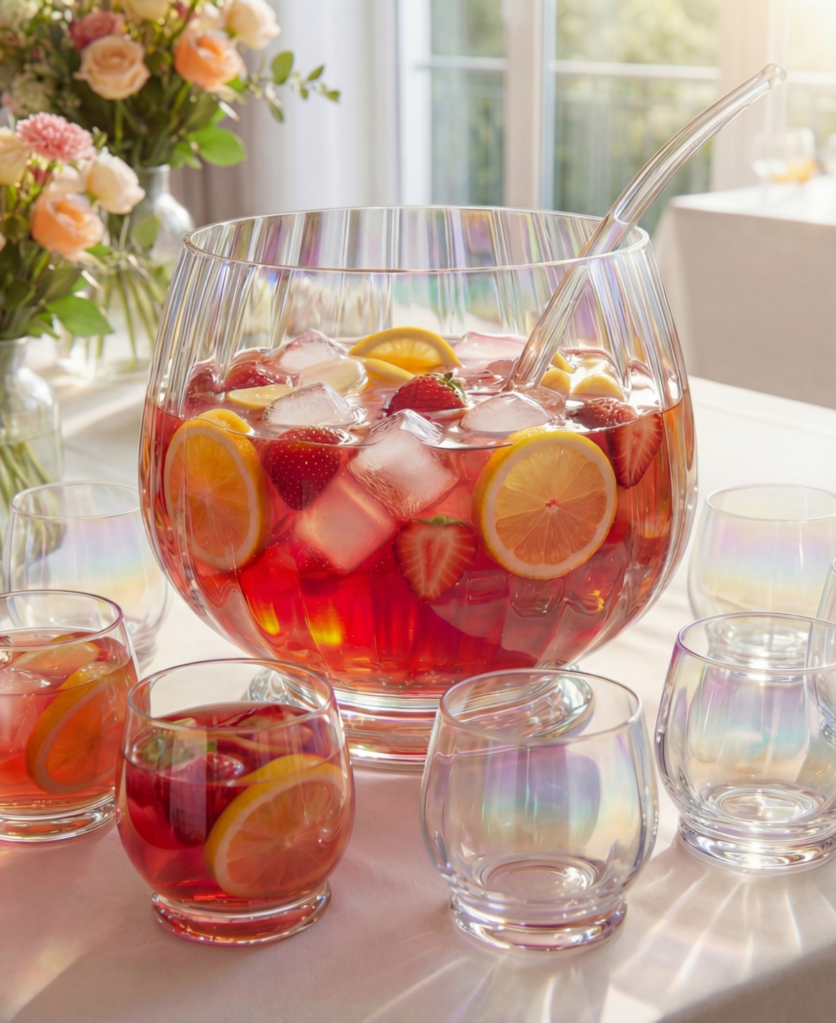 Godinger Monterey Punch Bowl Set, 10-Pc.